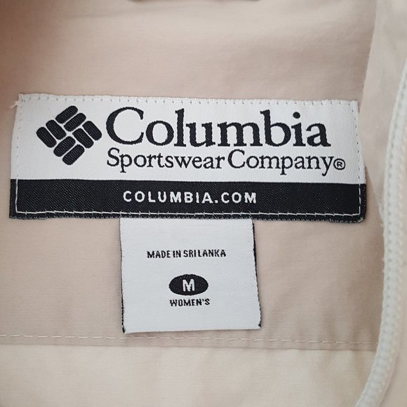 Women's  COLUMBIA Jacket Hoodies Size M  Color Cream - Picture 5 of 10